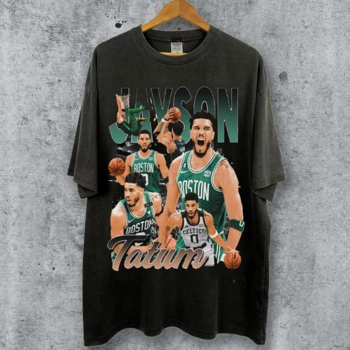 Vintage Style Jayson Tatum Shirt, Basketball shirt, Classic 90s Graphic Tee, Unisex, Vintage Bootleg, Gift