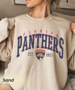 Vintage Florida Panthers Sweatshirt, Panthers Tee, Hockey Sweatshirt, College Sweater, Hockey Fan Shirt