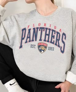 Vintage Florida Panthers Sweatshirt, Panthers Tee, Hockey Sweatshirt, College Sweater, Hockey Fan Shirt