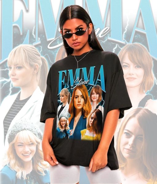 Retro Emma Stone Shirt -Emma Stone Tshirt,Emma Stone T-shirt,Emma Stone T shirt,Emma Stone Merch,Emma Stone Sweatshirt