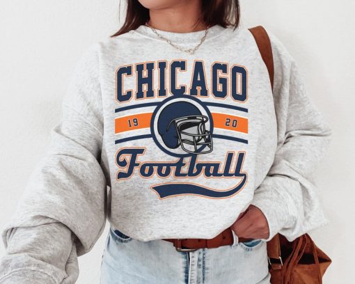 Vintage Chicago Football Crewneck Sweatshirt , T-Shirt, Bears Shirt