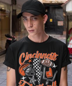 Retro Cincinnati Football Crewneck Sweatshirt / T-Shirt, Vintage Cincinnati Sweatshirt, Bengals Shirt