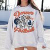 Retro Denver Football Crewneck Sweatshirt / T-Shirt, Vintage Denver Football Sweatshirt, Broncos Sweatshirt