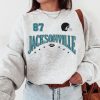 Vintage Jacksonville Football Crewneck Sweatshirt / T-Shirt, Retro Jacksonville Football Sweatshirt, Jaguars Sweatshirt