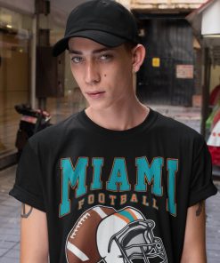 Vintage Miami Football Crewneck Sweatshirt / T-Shirt, Dolphin Sweatshirt, Vintage Style Miami Football Sweatshirt