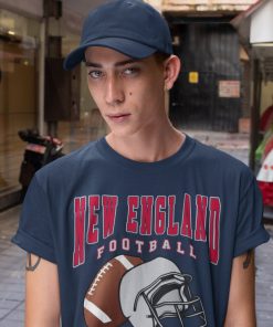 Vintage New England Football Sweatshirt / T-Shirt, The Pats Shirt, Vintage New England Crewneck, Patriot Sweatshirt