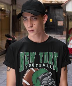 Vintage New York Football Crewneck Sweatshirt  T-Shirt , Vintage Style New York Football, Jets Shirt New York Shirt