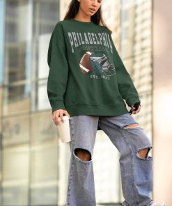 Vintage Philadelphia Football Crewneck Sweatshirt / T-Shirt, Eagle Sweatshirt, Vintage Style Philadelphia Football