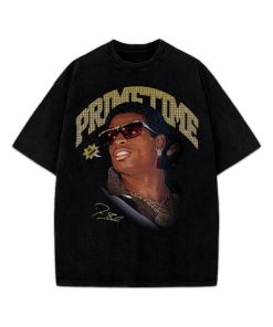 Deion Sanders - Prime Time "We Coming" Coach Prime Vintage Graphic T Shirt