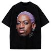 Dennis Rodman Purple Hair Rodzilla flamboyant 90's Vintage Design Retro T-Shirt