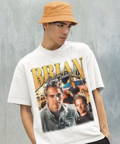 Retro Brian O'Conner Shirt -Brian O'Conner Tshirt,Brian O'Conner T-shirt,Brian O'Conner T shirt