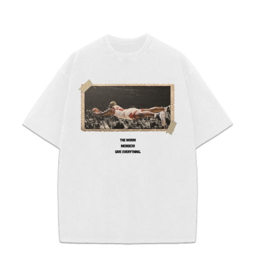 Dennis Rodman Give Everything 1996 Chicago Bulls The Worm Vintage T-Shirt