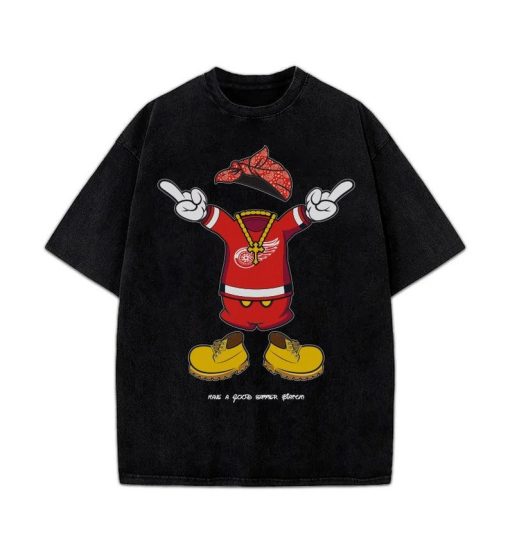 2Pac Disney Mickey Style Tribute "Have A Nice Summer, Biatch" Cute Funny T-Shirt