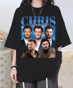 Chris HemsworthShirt, Chris Hemsworth Unisex Hoodie, Chris Fans Gift, Hemsworth Tee, Vintage T-Shirt, Retro T-Shirt