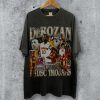 Derozan Demar Shirt Basketball MVP Player tshirt Unisex Sweatshirt Rookie Vintage Sweatshirt Graphic Tee Gift