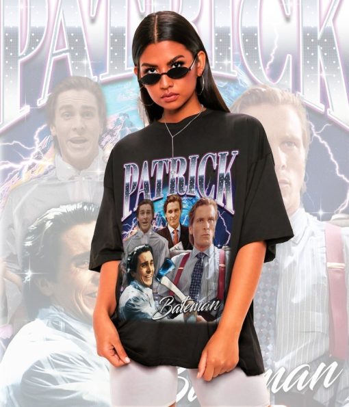 Retro Patrick Bateman Shirt -american psycho shirt,patrick bateman t-shirt,patrick bateman t shirt