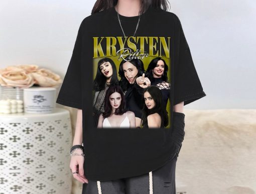 Krysten Ritter Retro T-Shirt, Krysten Ritter Sweater, Krysten Ritter Hoodie, Krysten Ritter Tee, Cult Movie T-Shirt