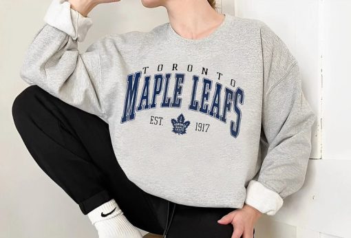 Vintage Sweatshirt, Toronto Maple Leafs Sweater, Maple Leafs Tee, Hockey Sweatshirt, College Sweater, Hockey Fan Shirt