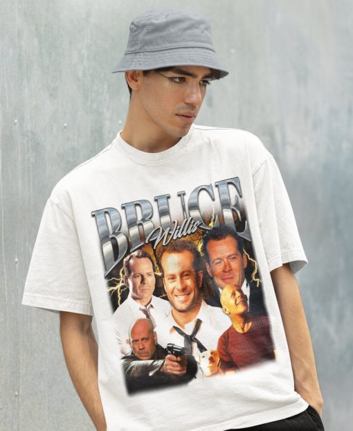 Retro Bruce Willis Shirt - Bruce Willis Tshirt,Bruce Willis T-shirt,Bruce Willis T shirt,Bruce Willis Sweatshirt