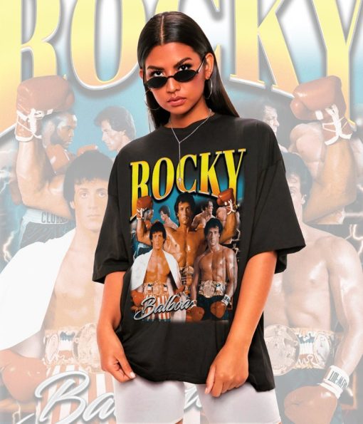 Retro Rocky Balboa Shirt -Rocky Balboa Tshirt,Rocky Balboa T-shirt,Rocky Balboa T shirt,Rocky Balboa Sweatshirt