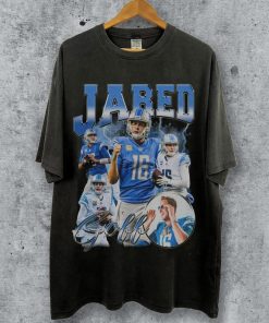 Vintage 90s Graphic Style Jared Goff T-Shirt, Jared Goff shirt, Vintage Oversized Sport Tee