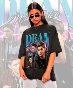 Retro DEAN WINCHESTER Shirt -Dean Winchester Supernatural Shirt,Jensen Ackles Actor Shirt,Dean Winchester Tshirt