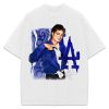 Michael Jackson Gang LA Los Angeles Blue Bandana Snoop Dogg 90's Graphic T-Shirt