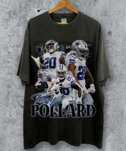 Vintage 90s Graphic Style Tony Pollard T-Shirt, Tony Pollard Tee, Retro Tony Pollard Oversized T-Shirt, Football T-Shirt