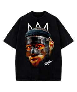 Lebron James Mask Masked Lebron Basketball Graphic Design King James T-Shirt