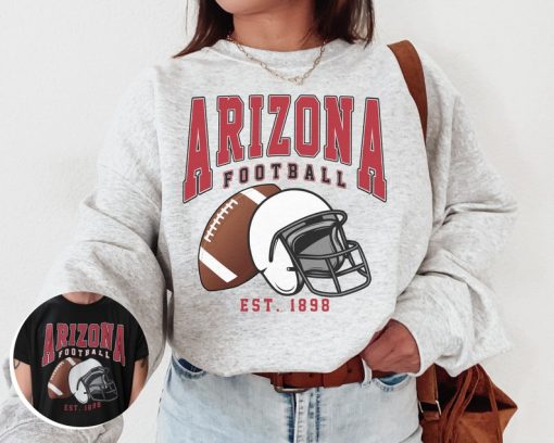 Vintage Arizona Cardinal Football Crewneck Sweatshirt / T-Shirt, Vintage Style Arizona Shirt, Cardinal Crewneck