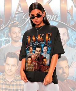 Retro Jake Johnson Shirt -Jake Johnson Tshirt,Jake Johnson T-shirt,Jake Johnson T shirt,Nick Miller Eras Shirt