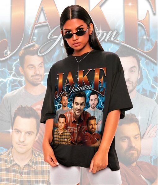 Retro Jake Johnson Shirt -Jake Johnson Tshirt,Jake Johnson T-shirt,Jake Johnson T shirt,Nick Miller Eras Shirt