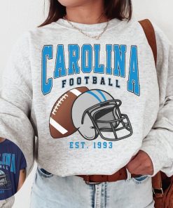 Vintage Carolina Football Crewneck Sweatshirt / T-Shirt, Panthers Sweatshirt, Vintage Style Carolina Shirt