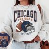 Vintage Chicago Football Crewneck Sweatshirt / T-Shirt, Bears Shirt, Vintage Style Chicago Shirt, Chicago Fan Gift