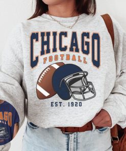 Vintage Chicago Football Crewneck Sweatshirt / T-Shirt, Bears Shirt, Vintage Style Chicago Shirt, Chicago Fan Gift