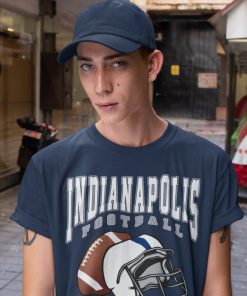 Vintage Indianapolis Football Crewneck Sweatshirt / T-Shirt, Vintage Style Indianapolis T-Shirt, Indianapolis Fans Gift