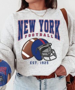 Vintage Giant Sweatshirt, Vintage New York Football Crewneck Sweatshirt  T-Shirt, NY Giant Sweatshirt