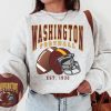 Vintage Washington Football Crewneck, Commander Sweatshirt, Washington T-Shirt, Vintage Style Washington Shirt