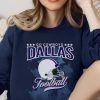 Vintage Dallas Sweatshirt, Dallas Football Crewneck, Retro Cowboys Sweater, Game Day Dallas Sweatshirt