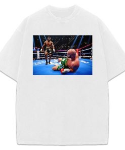 Francis Ngannou Knocks Down Tyson Fury Historical Boxing Moment T-Shirt