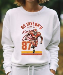 Go Taylors Boyfriend Sweatshirt, Funny Version Sweatshirt, 87 Kelce Sweater, Kansas City Sweater