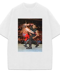 Mike Tyson Shawn Michaels Knockout Wrestling Vintage Graphic T-Shirt