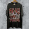 Vintage 90s Graphic Style Sean Taylor T-Shirt, Sean Taylor Vintage Oversized Tee