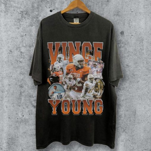 Vintage Vince Young Bootleg Style Shirt, Vince Young T-Shirt, Vintage Shirt, 90s Football Graphic Tee