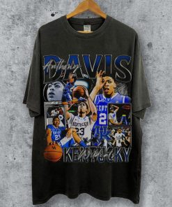 Vintage 90s Basketball Bootleg Style T-Shirt, Anthony Davis Graphic Tee, Anthony Davis Shirt, Basketball Shirt