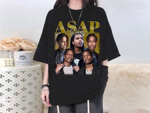 ASAP Rocky Vintage Shirt, ASAP Rocky Graphic Unisex Hoodie, ASAP Rocky Retro 90's Fans Gift, Retro Shirt, Trendy Shirt