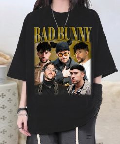 Bad Bunny Vintage Shirt, Bad Bunny Graphic Unisex Hoodie, Bad Bunny Fans Gift, Bad Bunny Tee, Retro Shirt, Trendy Shirt