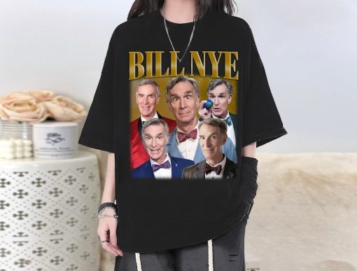 Bill Nye Retro Shirt, Bill Nye Graphic Unisex Hoodie, Bill Nye Fans Gift, Bill Nye Tee, New Movie T-Shirt