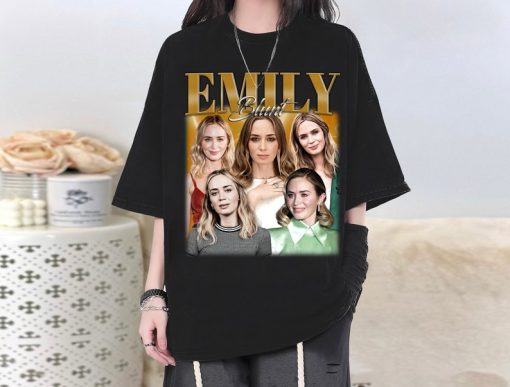 Emily Blunt Vintage Shirt, Emily Blunt Unisex Hoodie, Emily Blunt Fans Gift, Emily Blunt Tee, Vintage T-Shirt