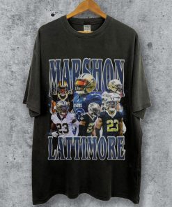 Vintage 90s Graphic Style Marshon Lattimore T-Shirt, Marshon Lattimore Tee, Retro Marshon Lattimore T-Shirt